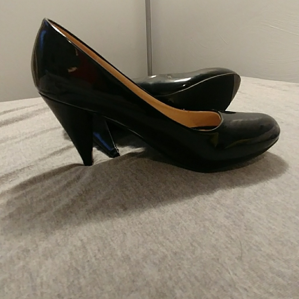 Black high heels
