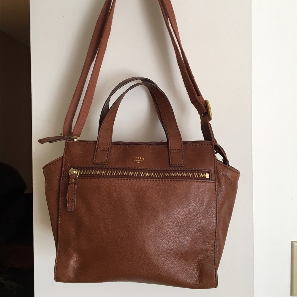 Fossil Satchel w/Adjustable Shoulder Strap