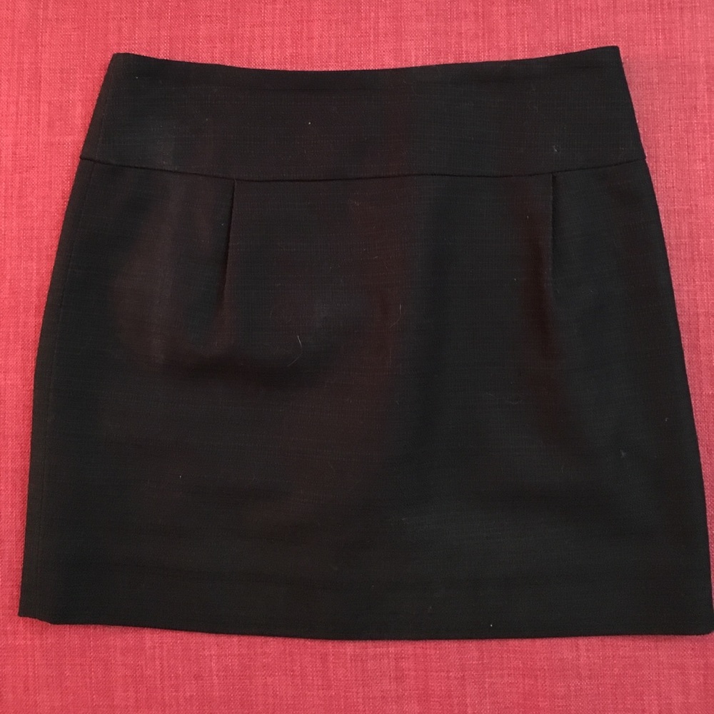 J Crew Mini Skirt Navy Size Zero 0