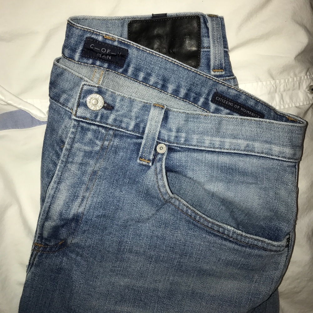 Citizens of Humanity: Men's light blue denim