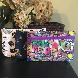 Three cute ipsy bags.