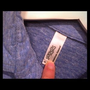 American Apparel Three-button Shirt with collar