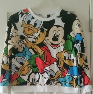 Disney Crew Neck Sweatshirt