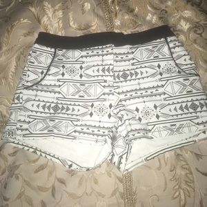 A pair of tribal shorts