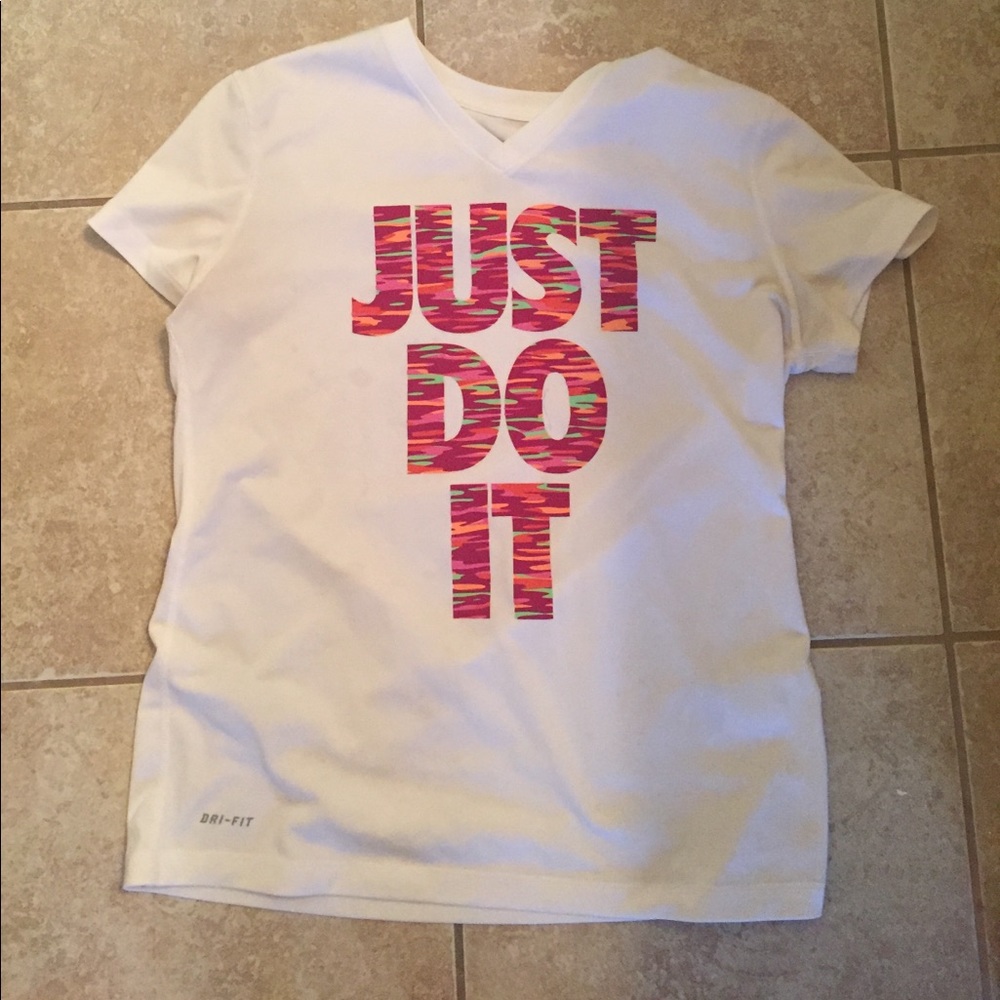 JUST DO IT NIKE GIRLS TOP