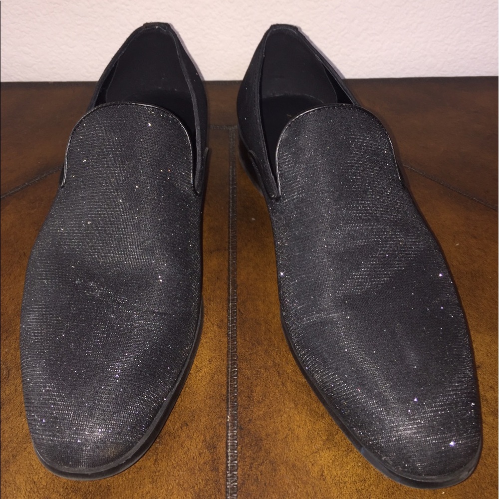 Zara junior flat spikes red bottoms