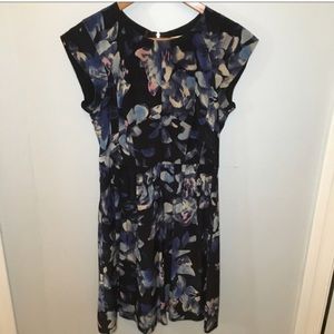 Rebecca Taylor floral midi dress