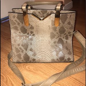 Snakeskin purse