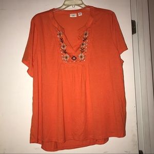 Tiger Lily Orange Top