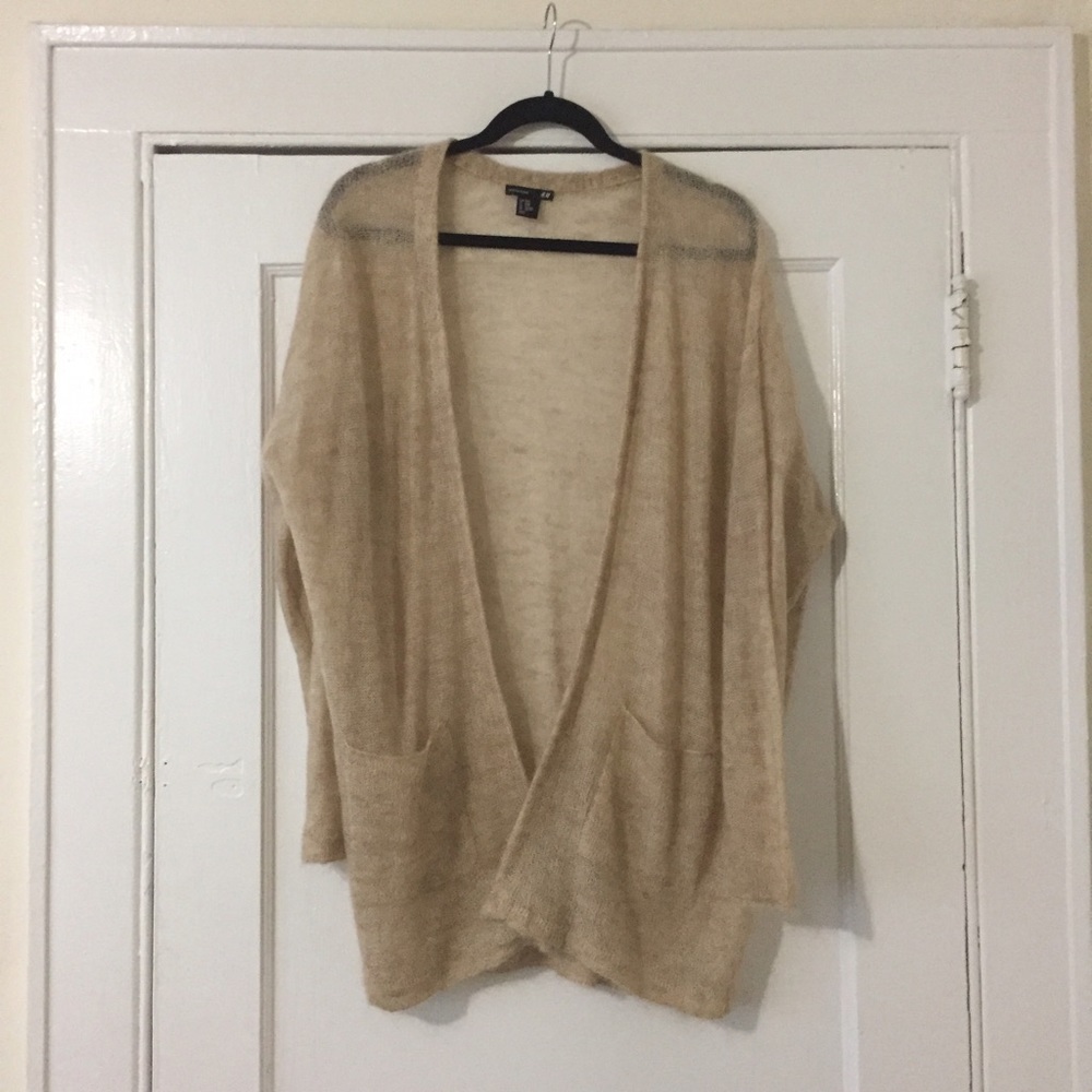 Fuzzy Delicate Mohair Cardigan