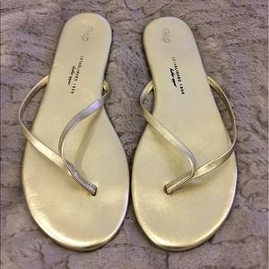 Gold Sandals