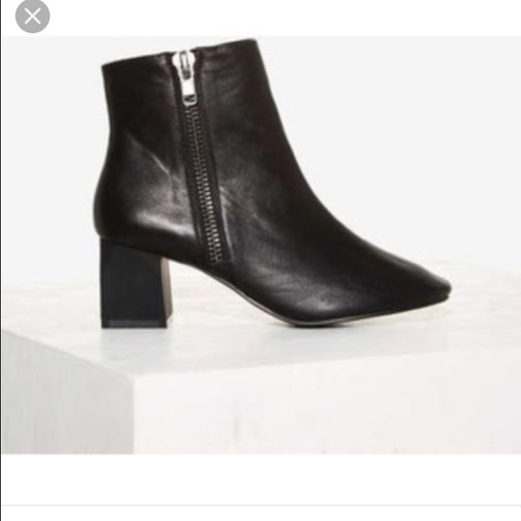 Nasty gal Intentionally Blank FIT Leather Boot