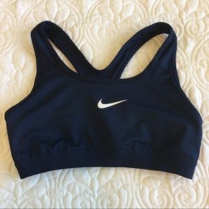 M Navy Nike Dri Fit Sports Bra M