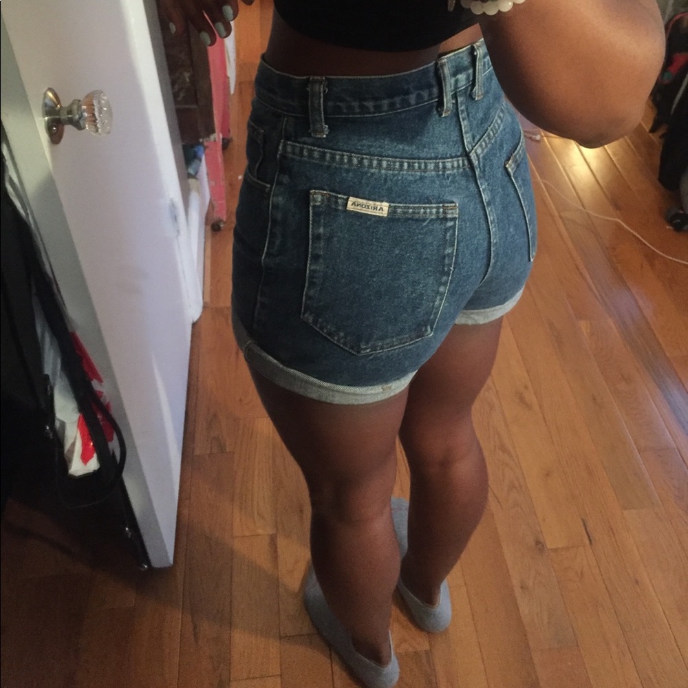 High waisted shorts