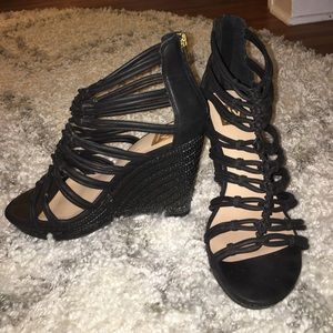 DV by Dolce Vita black wedges