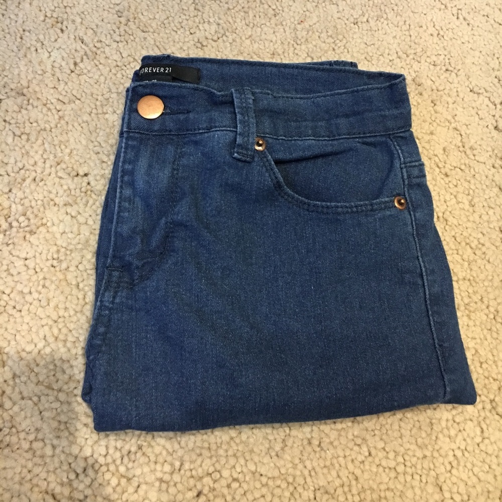 Plain Blue Jeans