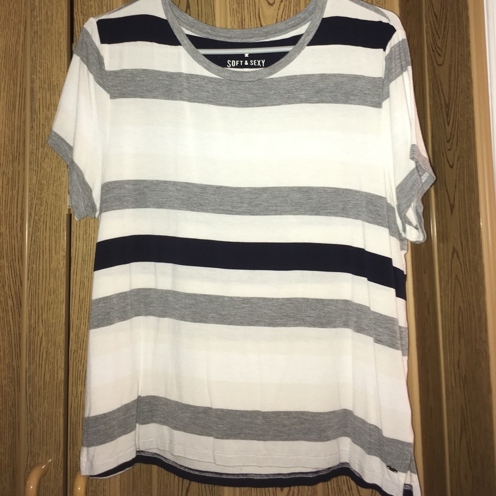 American Eagle Striped Tee