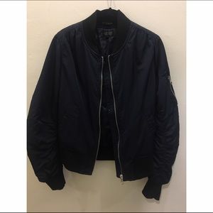 NAVY TOPSHOP BOMBER - US6