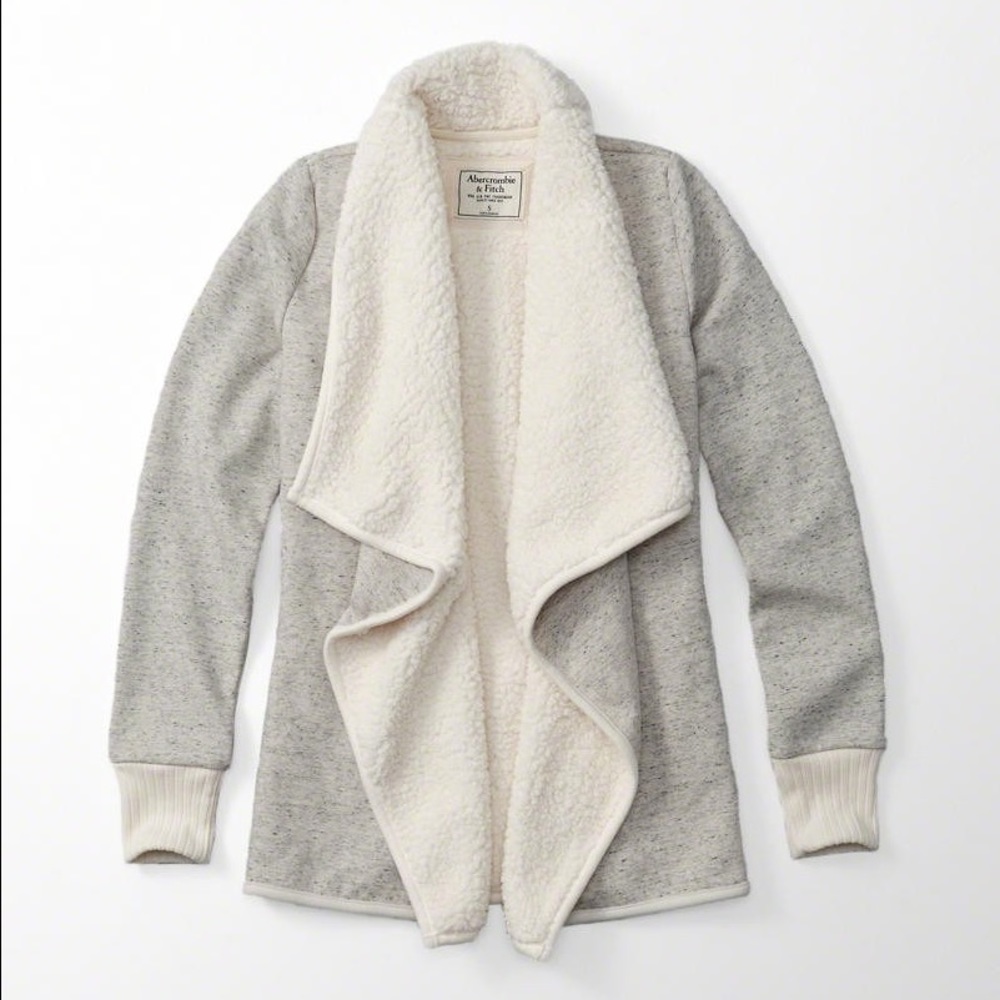 Brand new Abercrombie & Fitch Soft Sherpa Jacket.