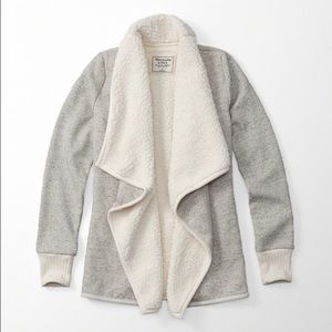 Brand new Abercrombie & Fitch Soft Sherpa Jacket.