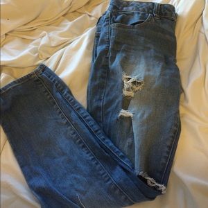 American Eagle Distressed Skinny Jeans