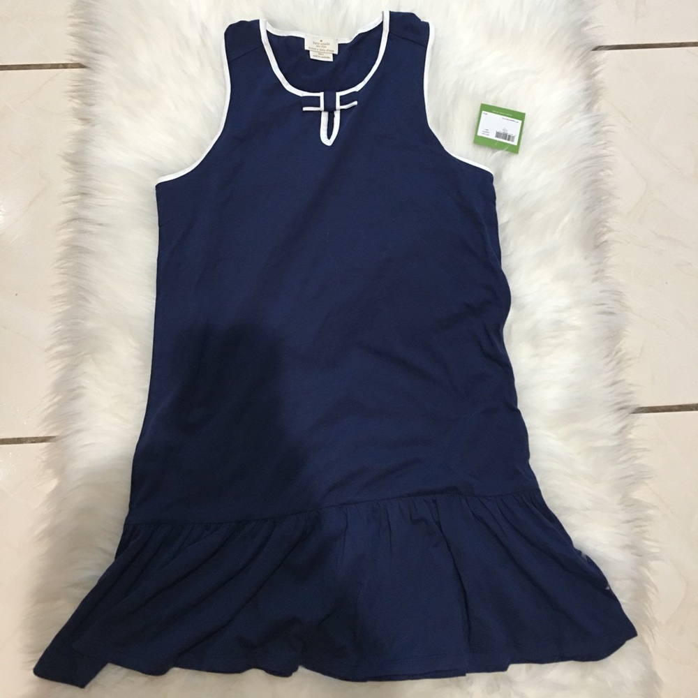 Kate Spade NWT $58 Navy Pajamas Dress Size Small
