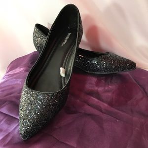 Merona Glitter Wedges