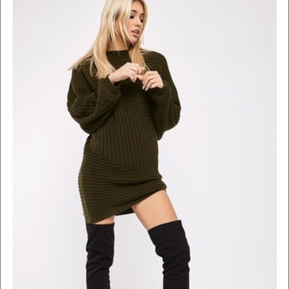 Sweater dress