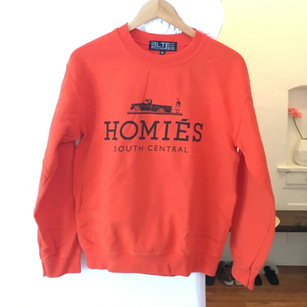 Brian Lichtenberg Homies Orange Sweatshirt