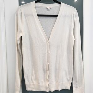 GAP cream cardigan