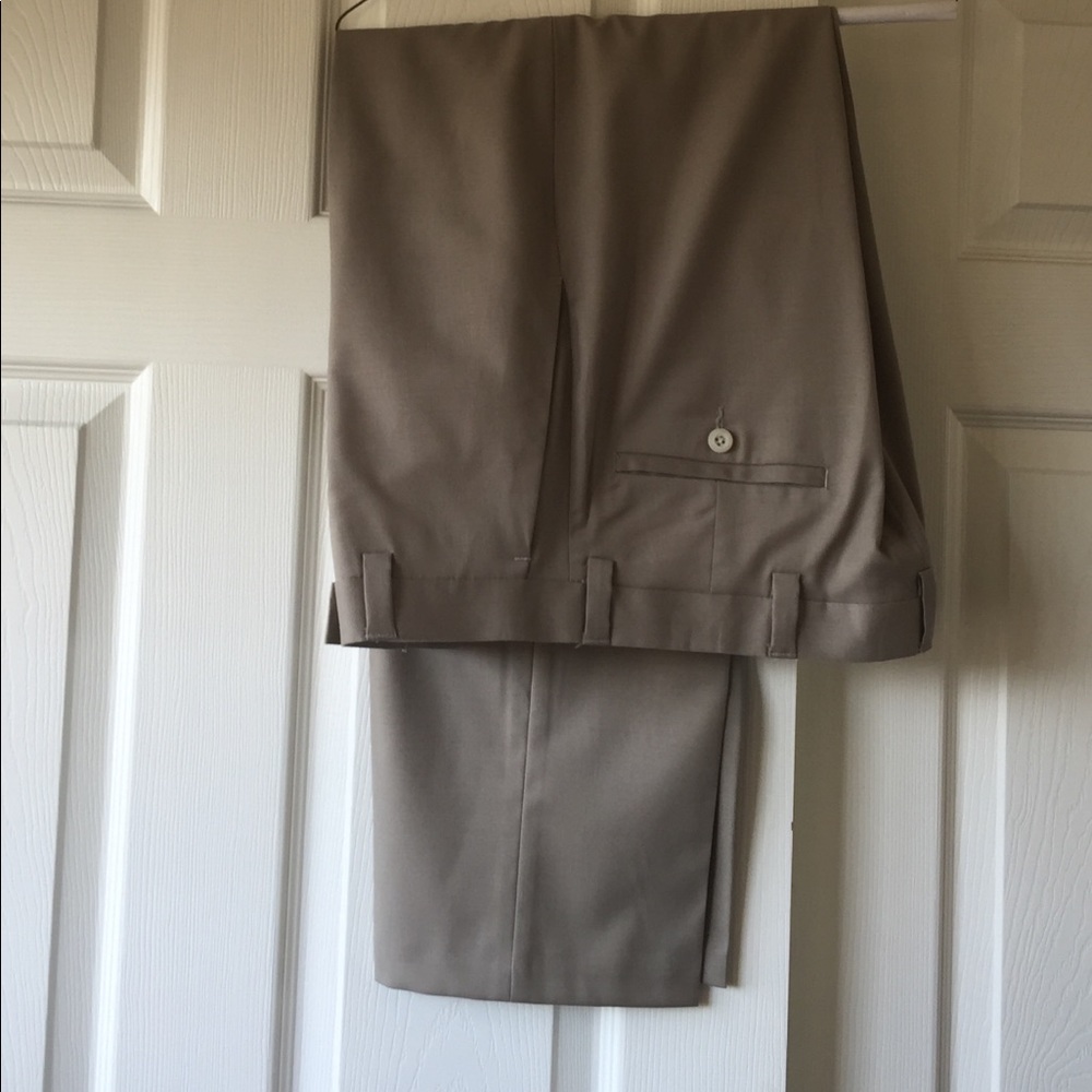 Tan dress slacks
