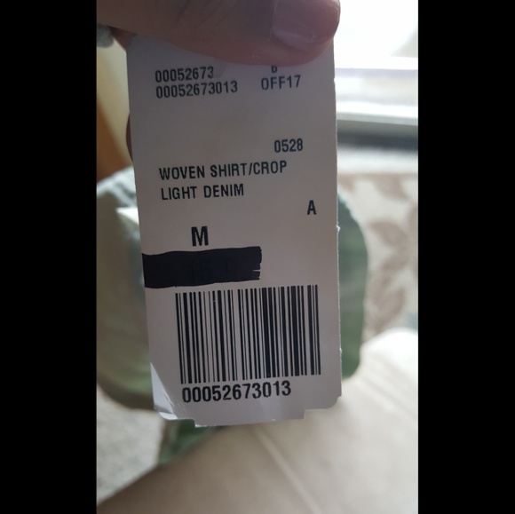 Jean Crop Top - Picture 4 of 4