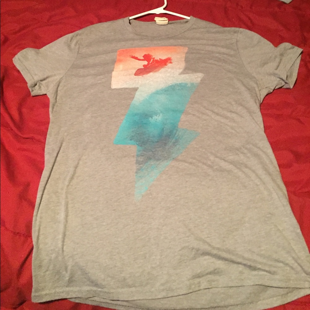 Hollister lightning shirt