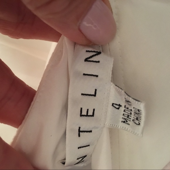 Niteline white silk gown, Size 4, worn only once. - Picture 5 of 8