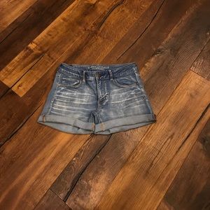 American eagle midi shorts!
