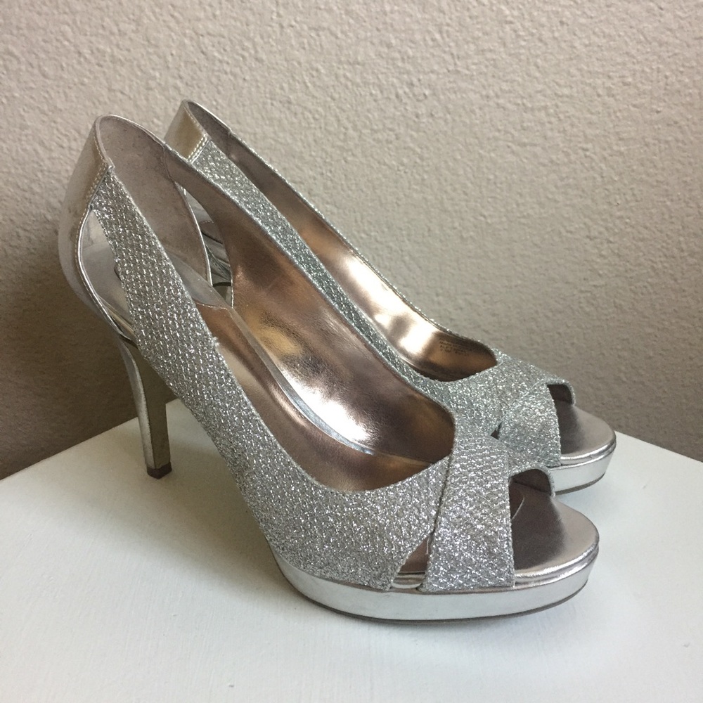 Alfani Silver Heels 👠