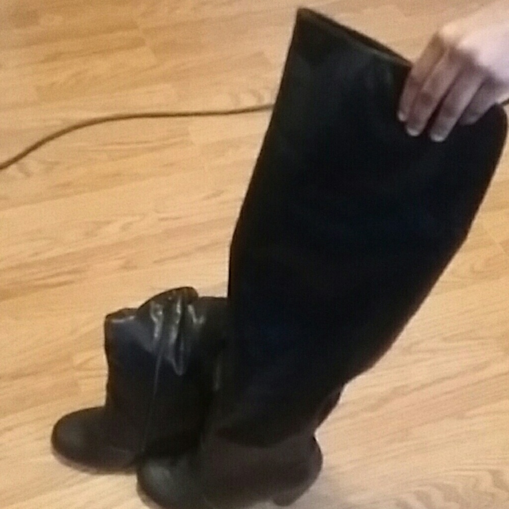Black boots