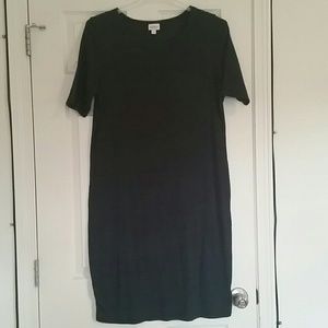 Lularoe charcoal Julia dress