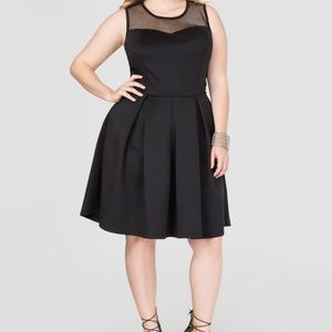Fishnet Skater Dress