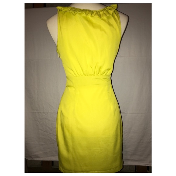 Forever21 Yellow Ruffle Dress - Picture 2 of 3