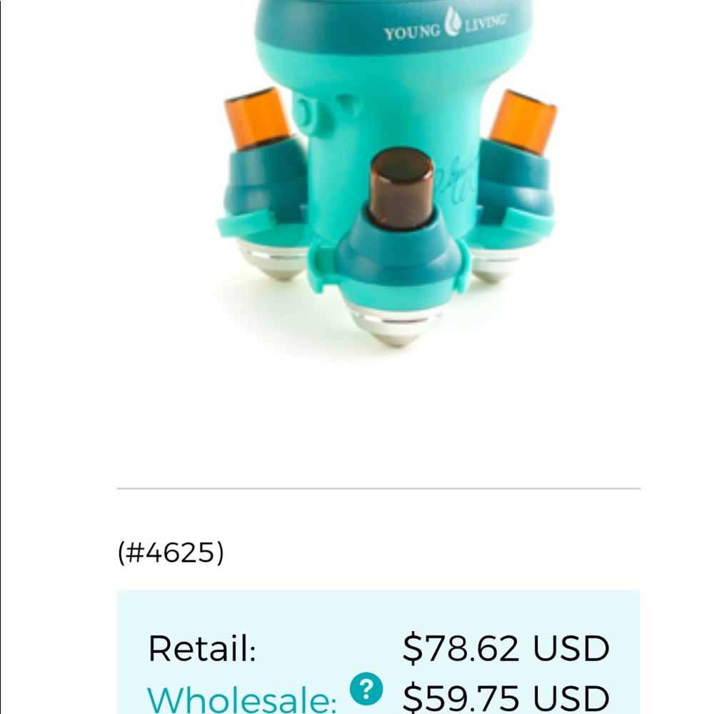 Vitassage essential oil dispensing massager