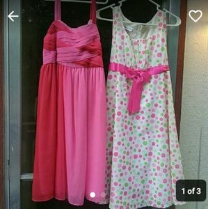 Lot Of 2 Semi-Formal Dresses Sz 18.5-$14