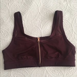 Lululemon Size 8 Zip Up Bra