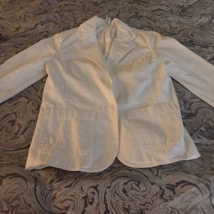 White blazer