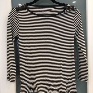 J. Crew striped sailor tee