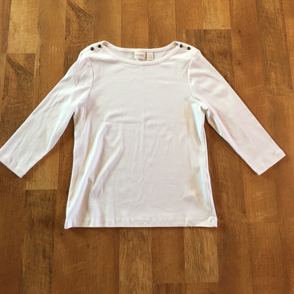 Chicos white top