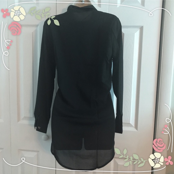 ✨ONE LEFT✨Casual Long Sleeve Shirt Dress - Picture 3 of 3