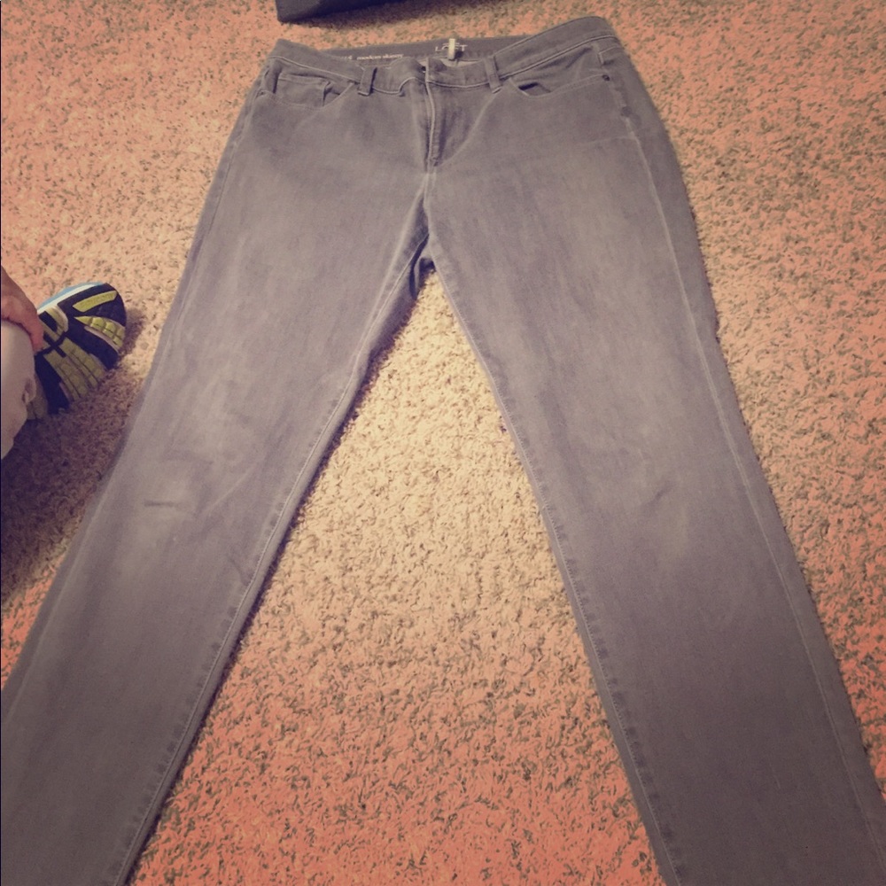 Grey Skinny Modern Jeans