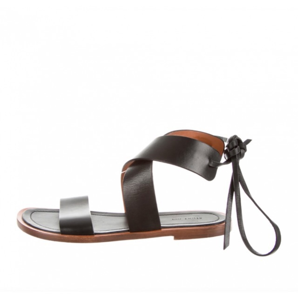 Authentic Celine Leather Sandals - NWOT!