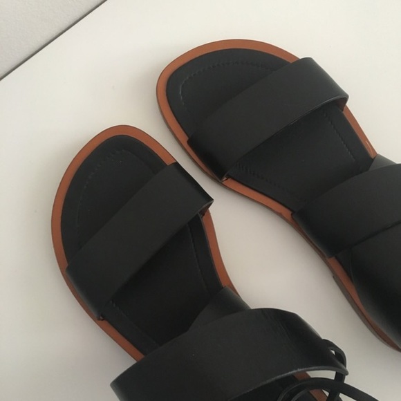 Authentic Celine Leather Sandals - NWOT!